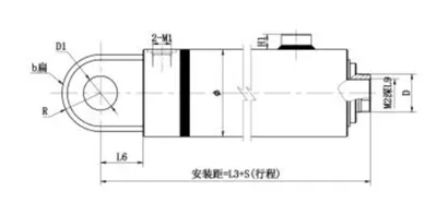 Υδραυλικοί κύλινδροι HSG Standard